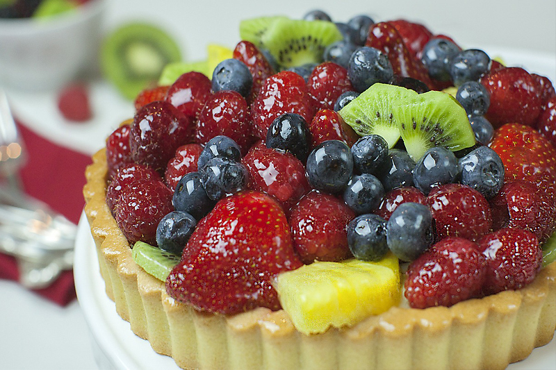 Summer Fruit Tart 