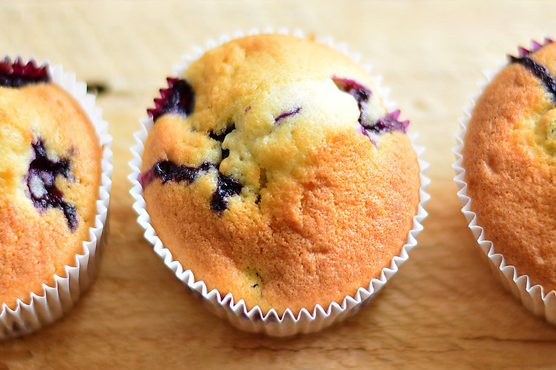 Bueberry & Apple Muffins 