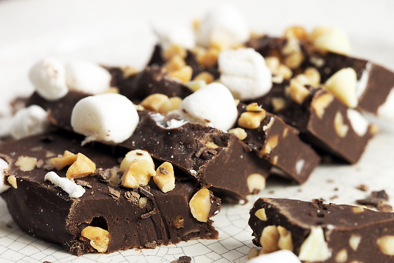 NEW Rocky Road Fudge 