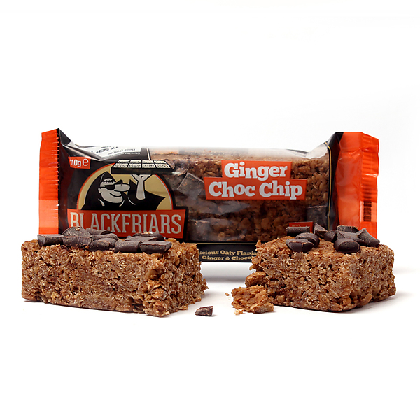 made flapjack egg with Chip   Ginger Choc Flapjack Blackfriars