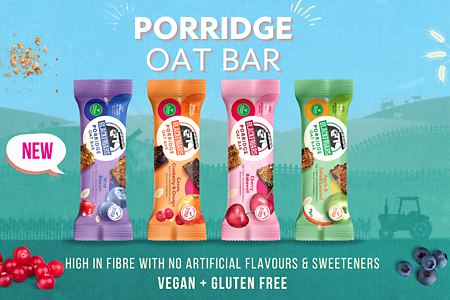 New porridge oat bars