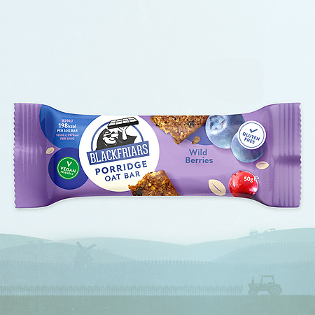 Wild Berry Porridge Oat Bar