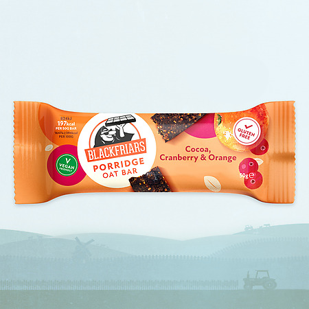 Cocoa Cranberry Porridge Oat Bar