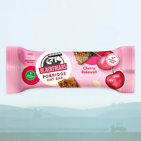 Cherry Bakewell Porridge Oat Bar