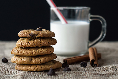 Cinnamon Chocolate Chip Cookies 